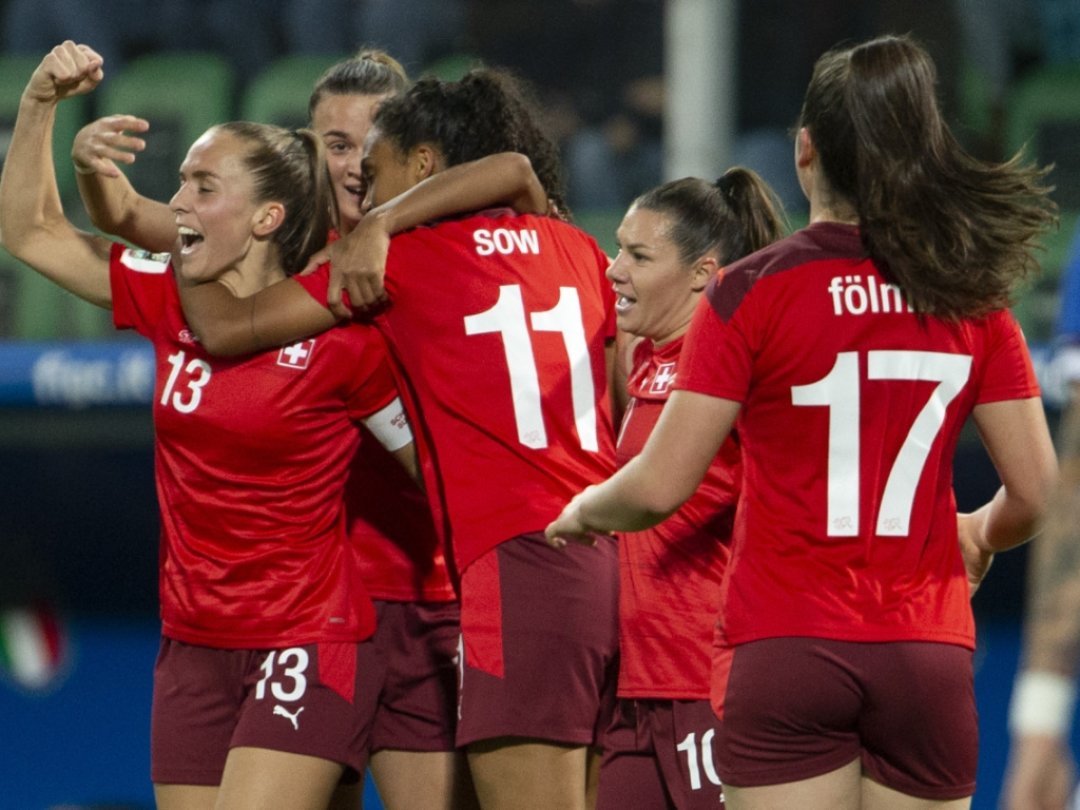 L'équipe de Suisse féminine a fait un premier pas vers la Coupe du monde 2023.