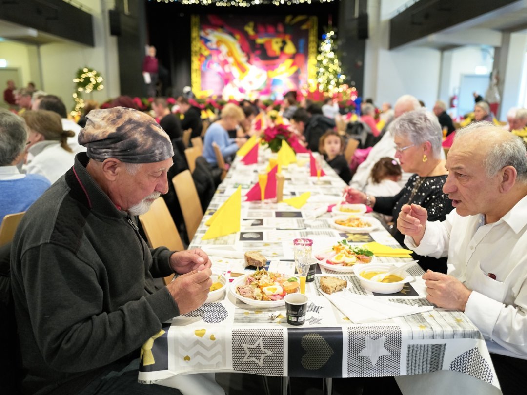 Avant la crise sanitaire l'en empêche, l'association Choeur à Coeur offrait près de 500 repas à la Maison du Peuple, chaque année à Noël.