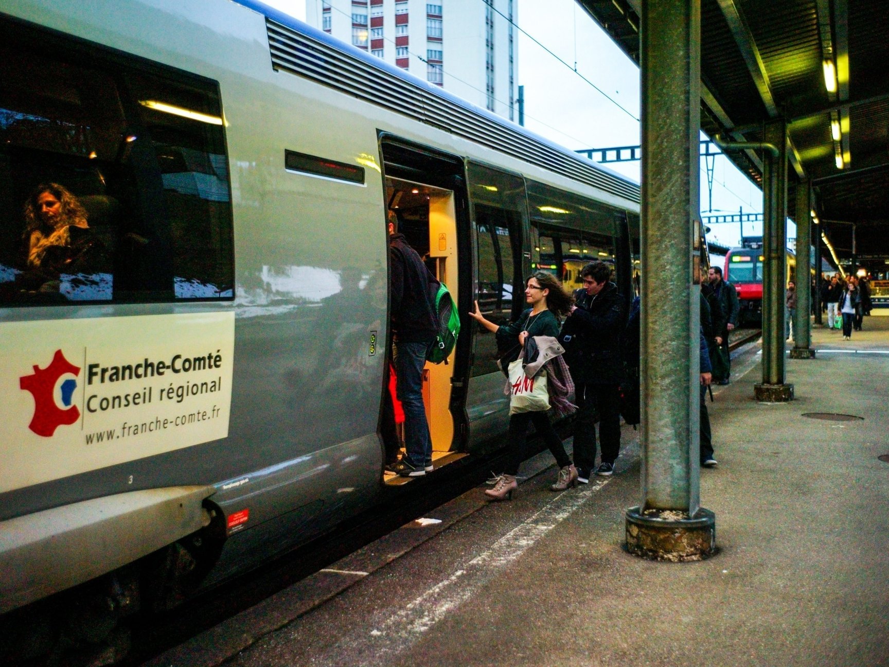 La France a intégralement financé les travaux de modernisation de la ligne des horlogers, entre La Chaux-de-Fonds et Besançon.