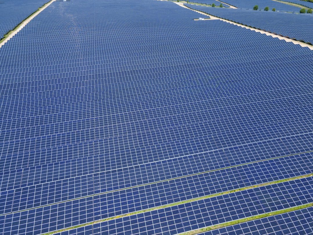 La future installation cressiacoise sera la plus grande installation solaire au sol du pays (image d'illustration).