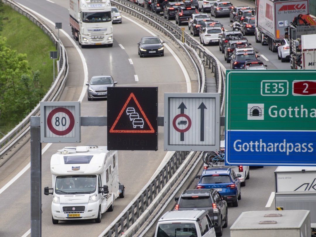 La collision s'est produite vers 14h15 du côté uranais. (illustration)