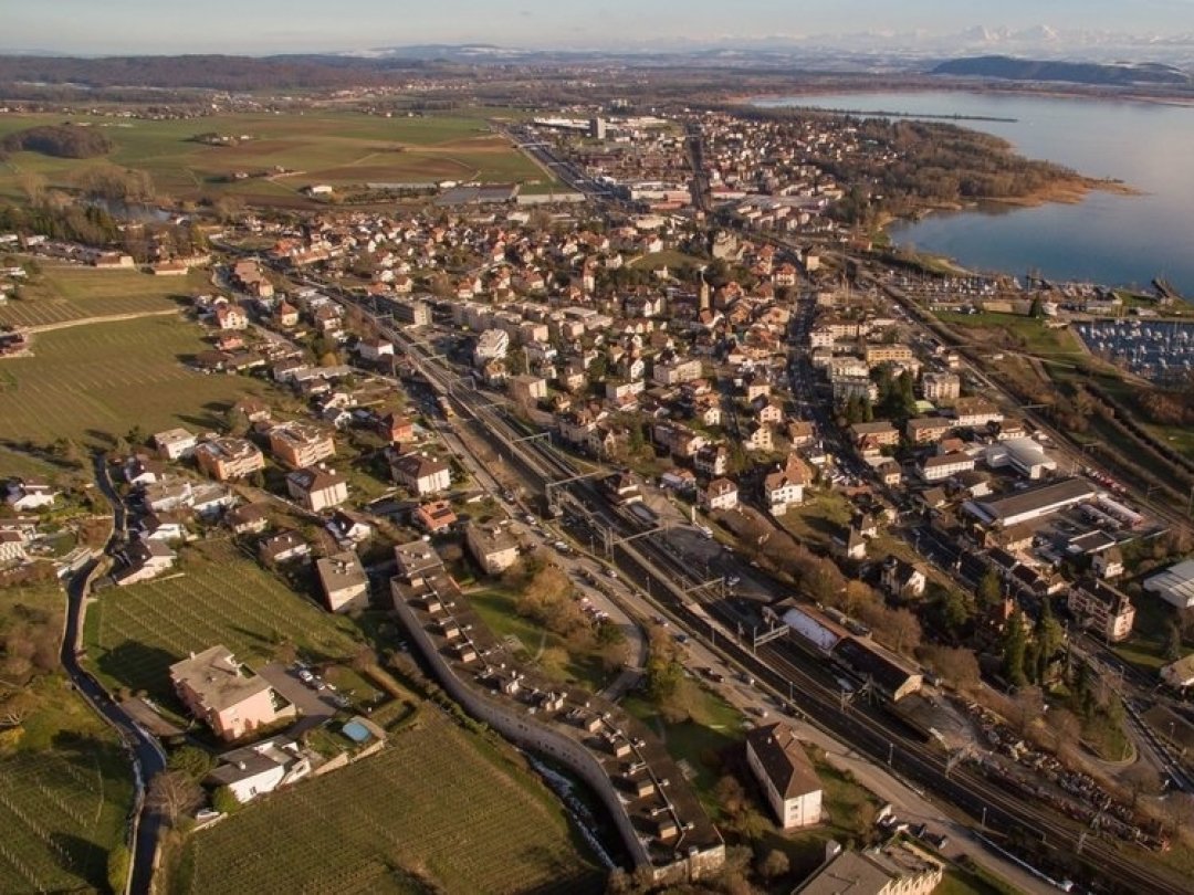 Les communes de Saint-Blaise, La Tène, Enges et Hauterive aimeraient s'unir.