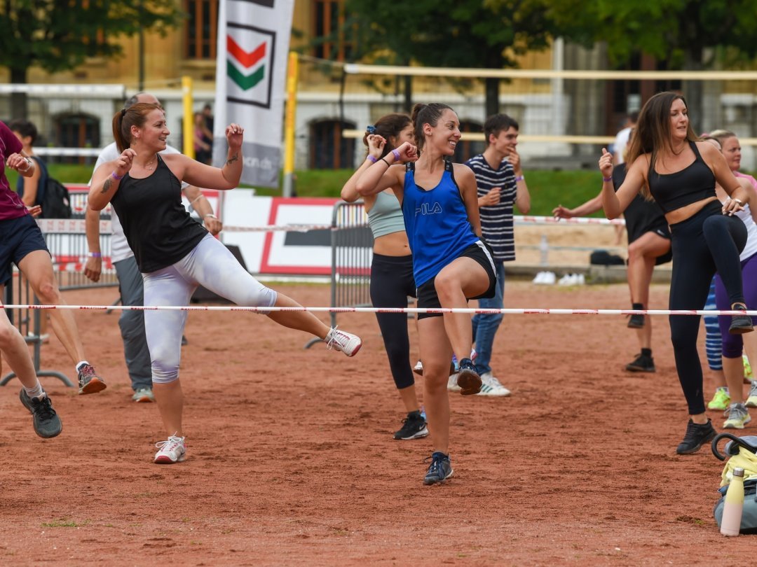 Le public pourra se dépenser aux Jeunes-Rives dimanche 21 août.