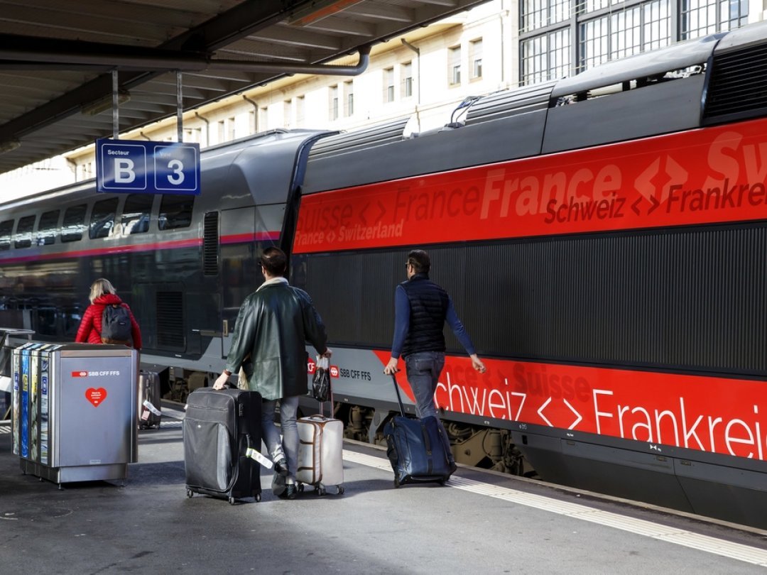 TGV Lyria mettra en place des doubles rames. (illustration)