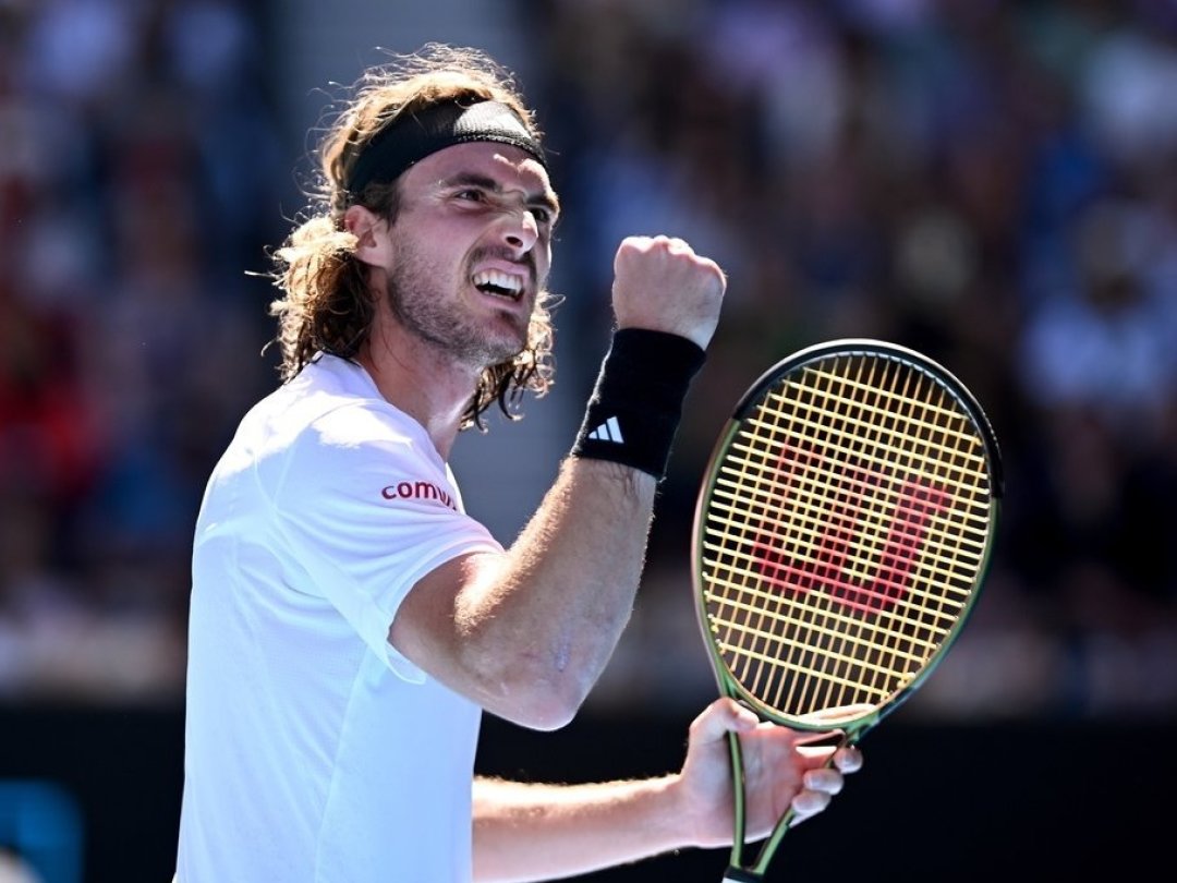 Stefanos Tsitsipas s'est qualifié ce vendredi pour la finale de l'Open d'Australie.