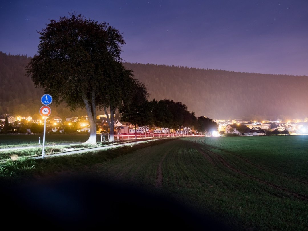 La commune de Val-de-Ruz a été pionnière en matière d'extinction de l'éclairage public nocturne.
