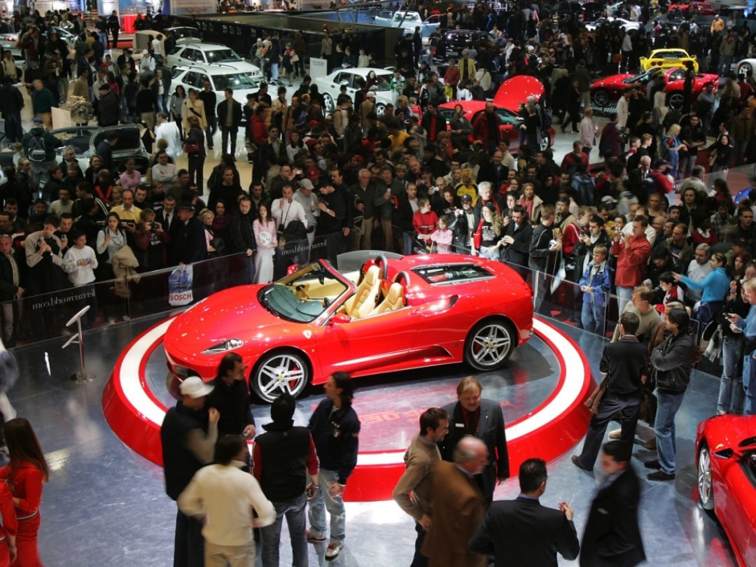 Les organisateurs du Salon international de l'automobile de Genève disent avoir signé un contrat avec Palexpo, où devrait se tenir l'édition 2024 (archives).