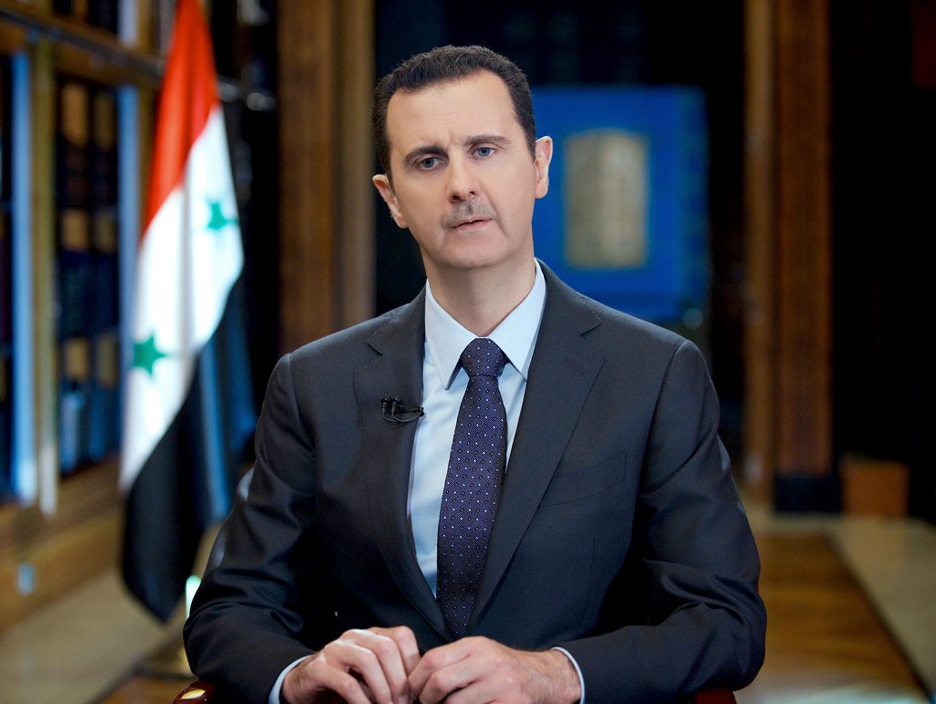 Bachar al-Assad s'est exprimé dans une interview diffusée dimanche à la télévision.