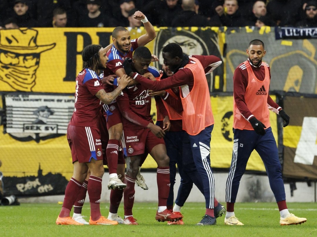 Le 1-1 tombait à la 69e minute avec une déviation magnifique de Hussayn Touati pour Chris Bedia.