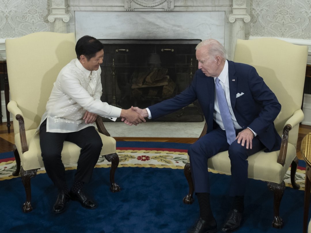 Le président américain Joe Biden et son homolgue philippin  Ferdinand Marcos ont scellé une alliance militaire renforcée sur fond de tensions autour de Taïwan.