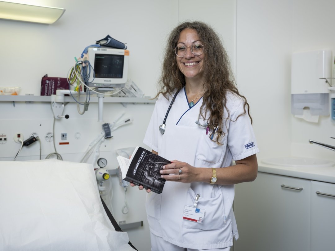 Médecin urgentiste à Pourtalès, Catherine Rolland est la lauréate du Prix du polar suisse 2023.