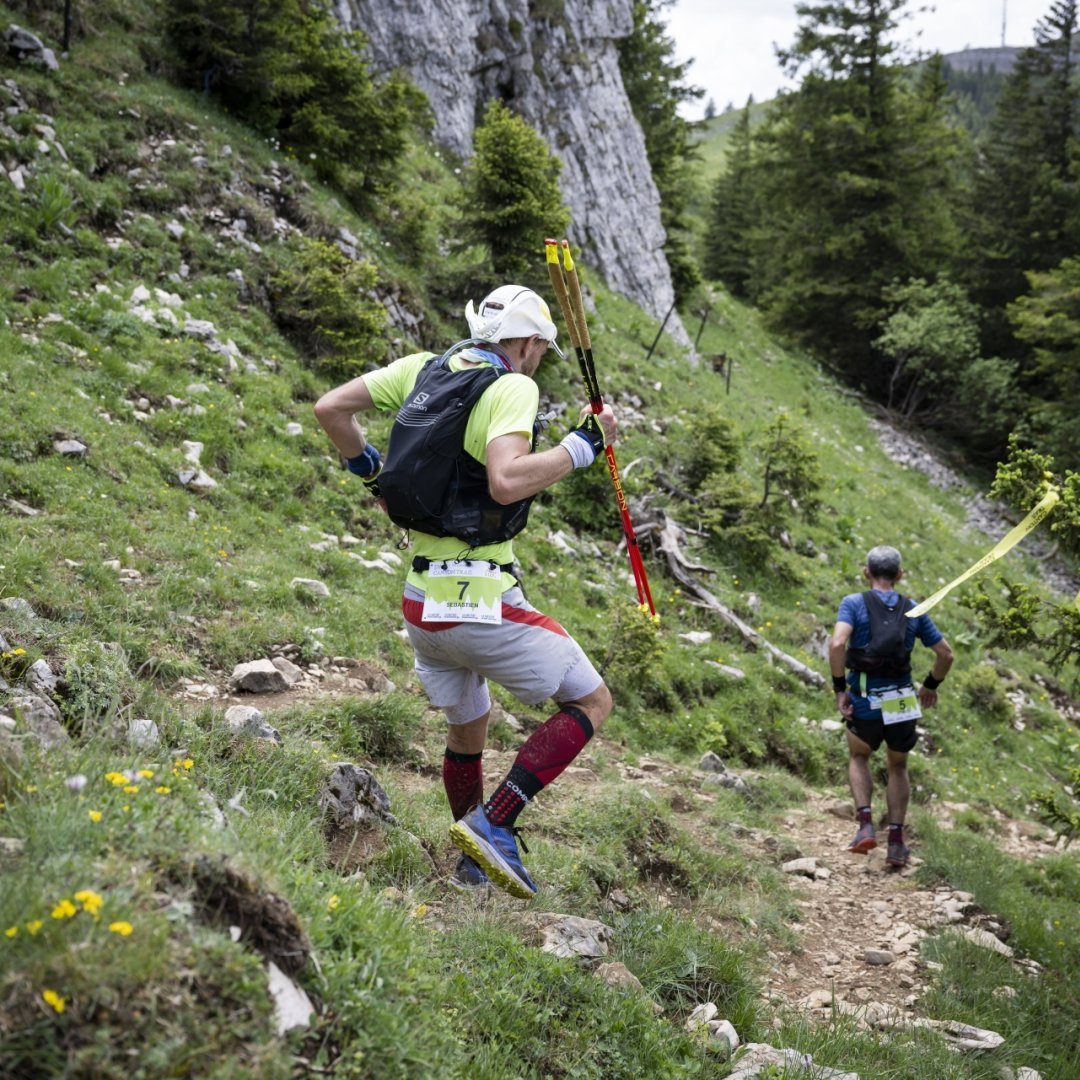 Des coureurs du monde entier viendront découvrir le parcours du Swiss Canyon Trail.