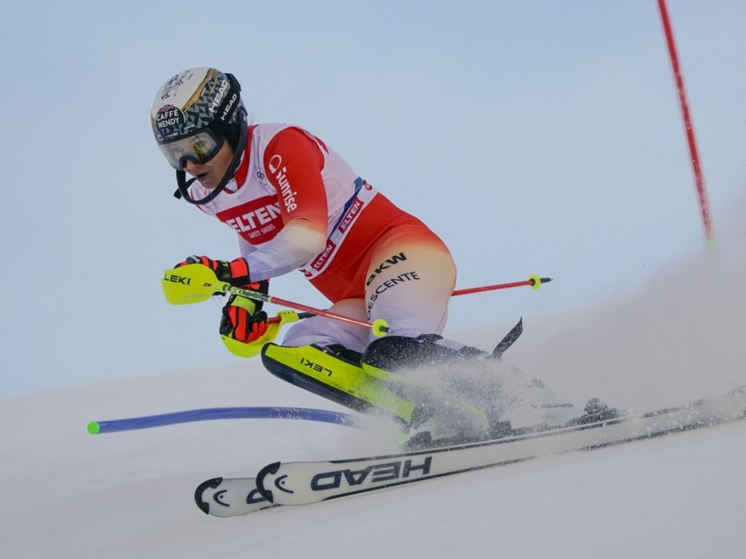 Wendy Holdener luttera pour le podium, voire la victoire, lors de la seconde manche (archives).