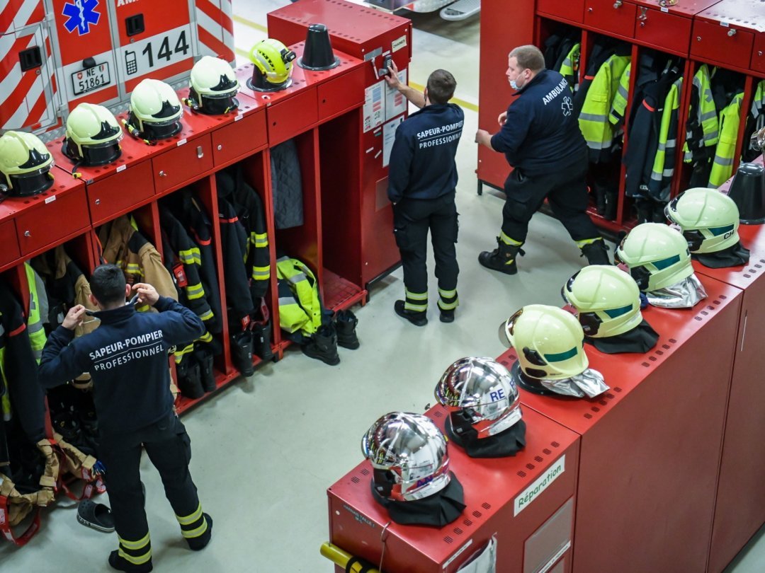 Les pompiers ont été fort sollicités à Neuchâtel en 2023.