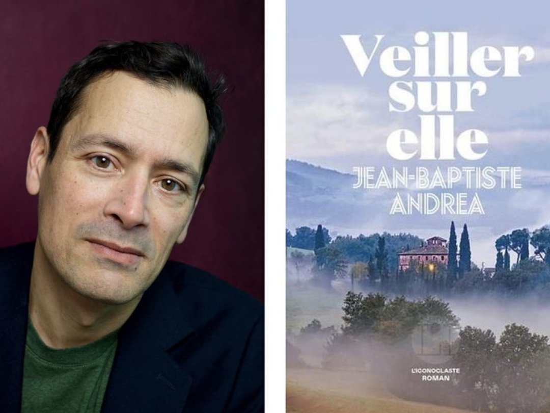 Le prix Goncourt a été décerné mardi à Jean-Baptiste Andrea pour "Veiller sur elle".