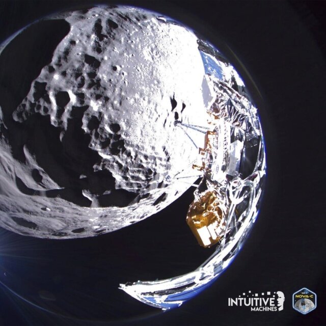 L’engin, qui mesure plus de quatre mètres de haut, s’est posé sur la Lune à 00h23 heure suisse vendredi, une première pour les Etats-Unis depuis plus de 50 ans.
