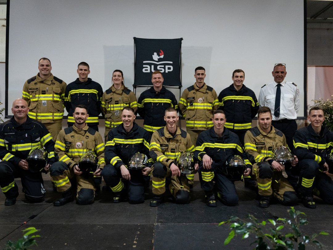 Les nouveaux soldats du feu intégreront divers corps de sapeurs-pompiers.