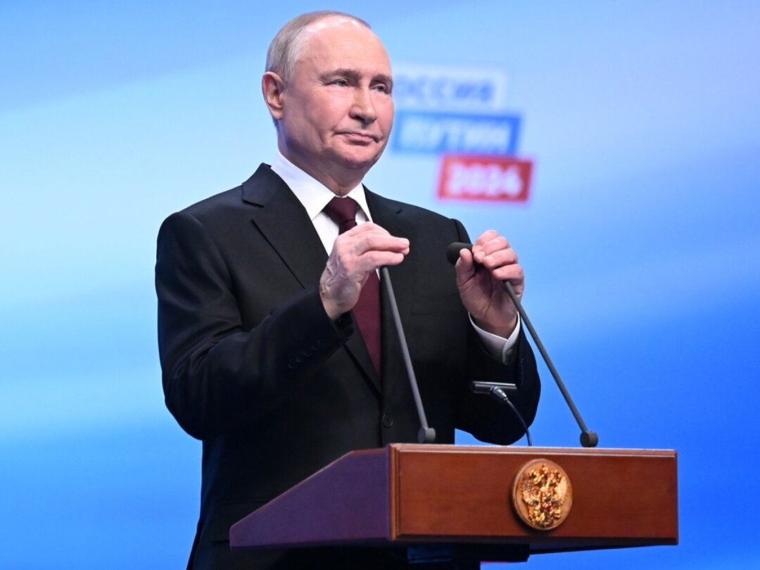 Vladimir Poutine a été réélu pour un cinquième mandat avec plus de 87% des voix.