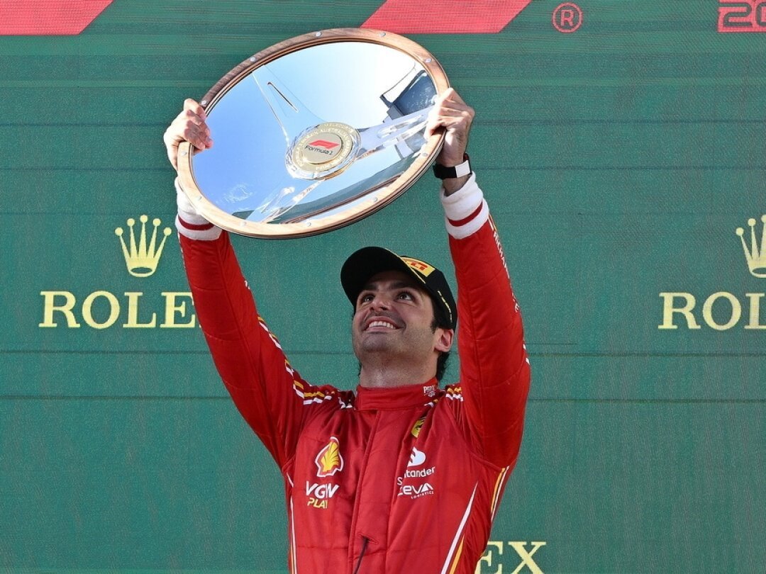 Carlos Sainz a fêté son troisième succès en Formule 1, après Silverstone en 2022 et Singapour la saison dernière.