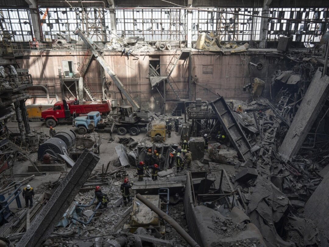 La Russie bombarde depuis plusieurs semaines les infrastructures énergétiques de l'Ukraine (archives).