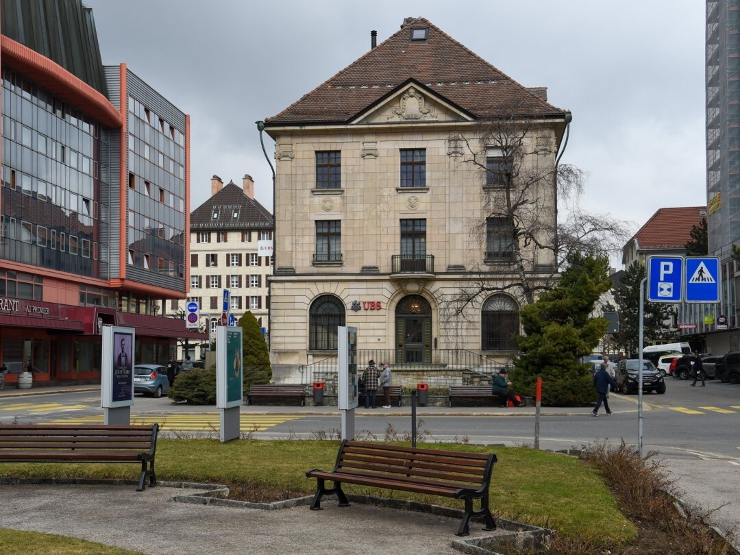 L'agence UBS du Locle est l'une des quatre succursales que compte la banque dans le canton. Elle sera conservée, comme celles de Boudry, de Neuchâtel et de La Chaux-de-Fonds.