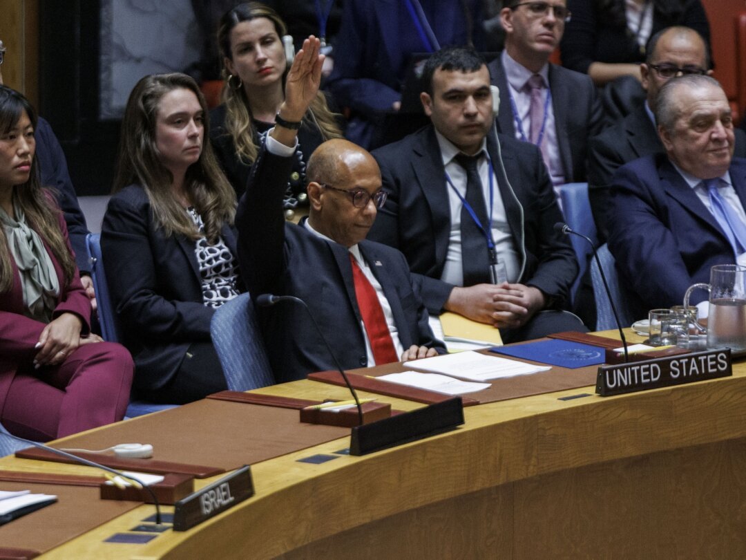 Les Etats-Unis ont utilisé leur droit de véto pour refuser l'entrée de la Palestine au sein de l'ONU ce jeudi