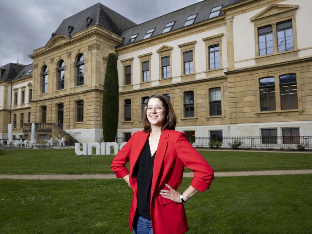 Depuis l'automne 2023, la réformée Chloé Cherpillod est chargée à 50% de l'aumônerie œcuménique de l'Université de Neuchâtel.