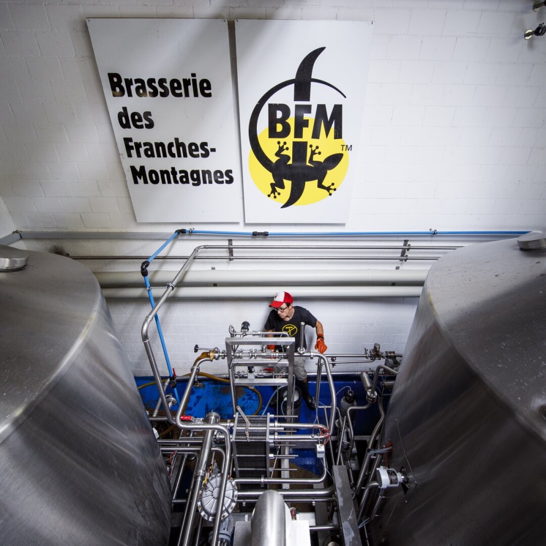 La Brasserie BFM (ici en 2017) a été fondée en 1997 et collabore avec l'association Hopscène depuis 2013.