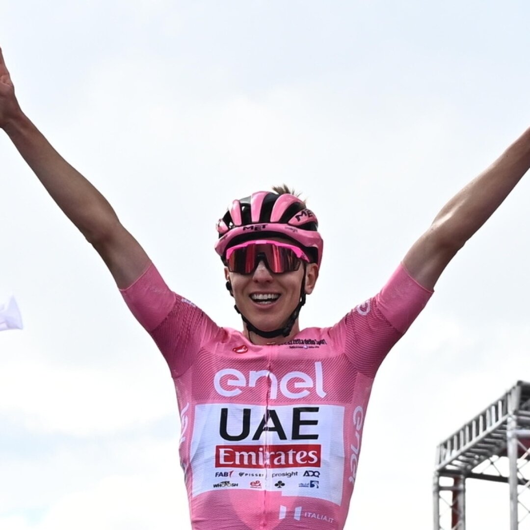 Tadej Pogacar s'est adjugé une cinquième victoire d'étape sur ce Giro 2024.