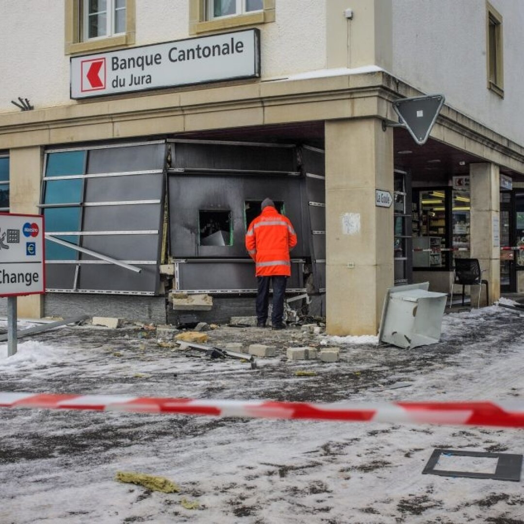 Le bancomat de la Banque cantonale du Jura avait déjà été attaqué à l'explosif en janvier 2016.