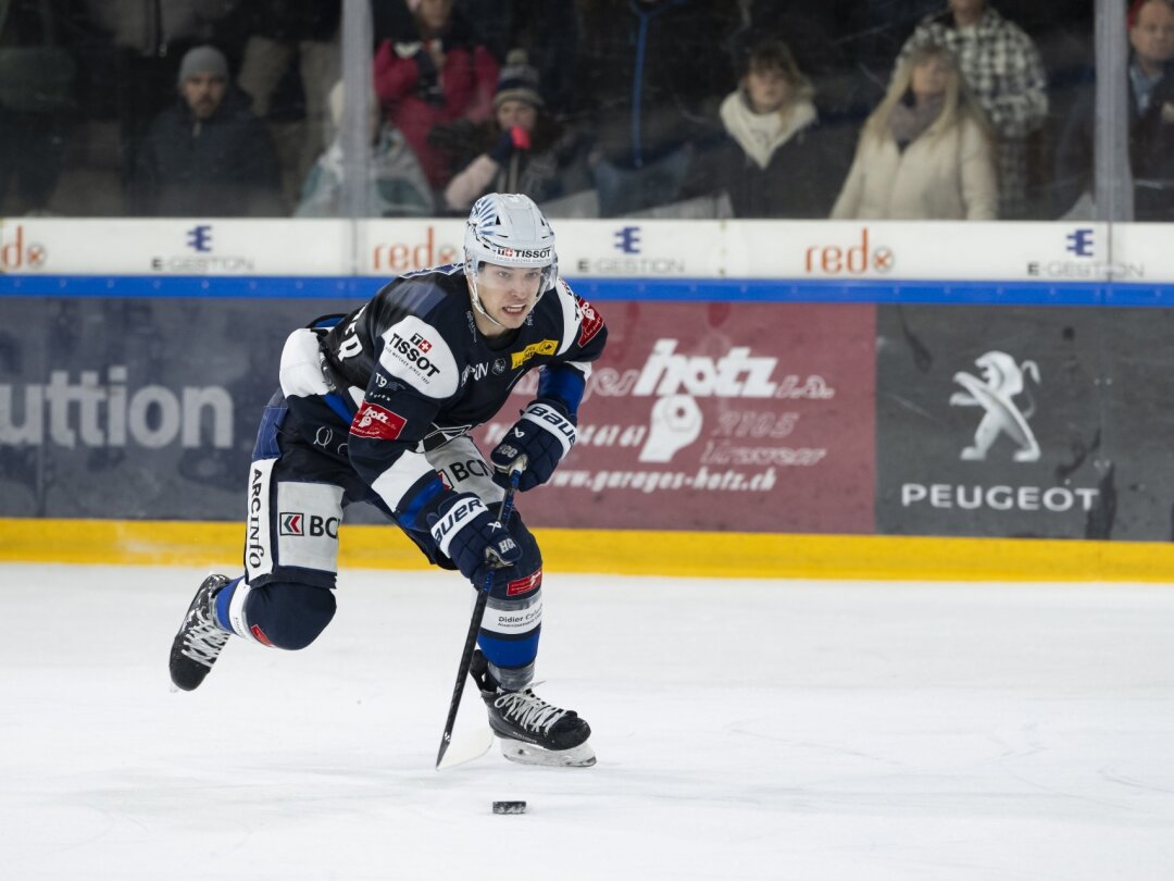 Toms Andersons joue au HC La Chaux-de-Fonds depuis 2021.