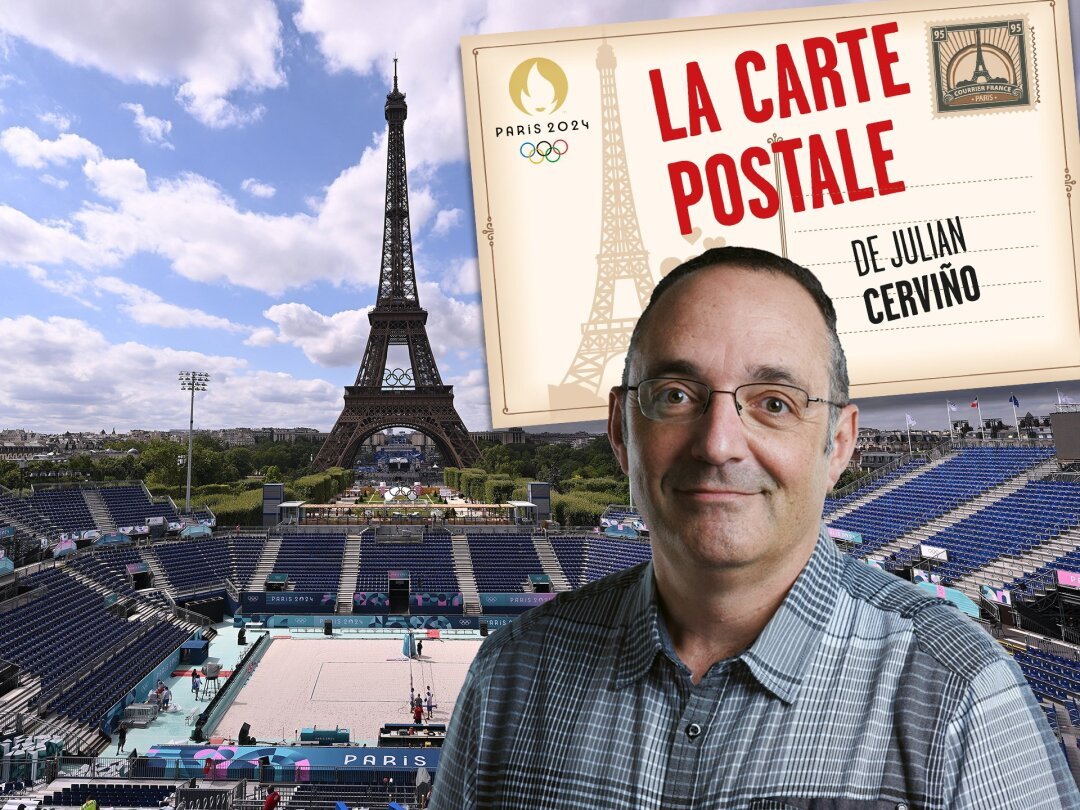 JO 2024 – Carte postale: un village olympique festif