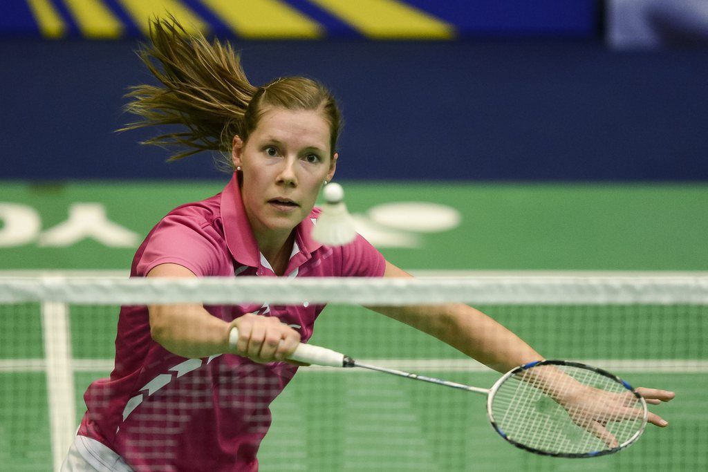 Sabrina Jaquet a perdu la finale du tournoi de Rome de Badminton.
