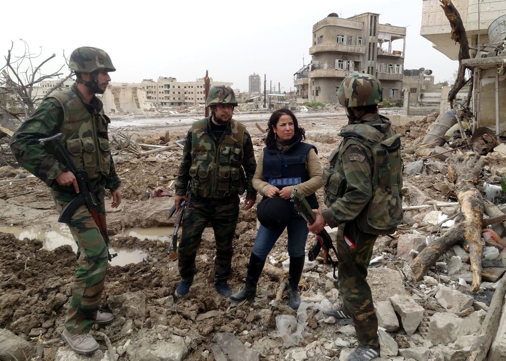 Journaliste, un métier dangereux, particulièrement en Syrie. 