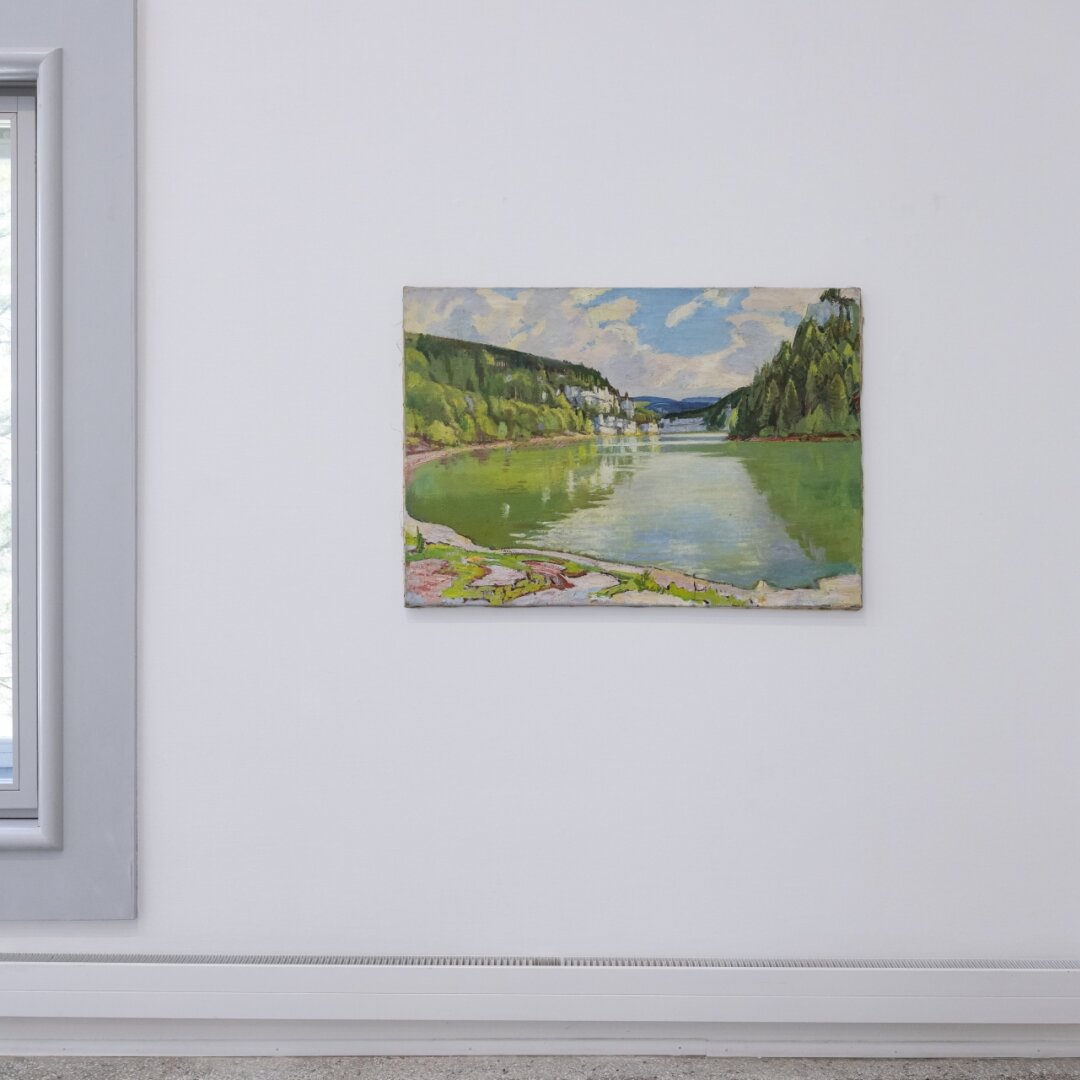 Le dernier tableau de Charles L’Eplattenier a trouvé sa place sur les murs du Musée des beaux-arts de La Chaux-de-Fonds.