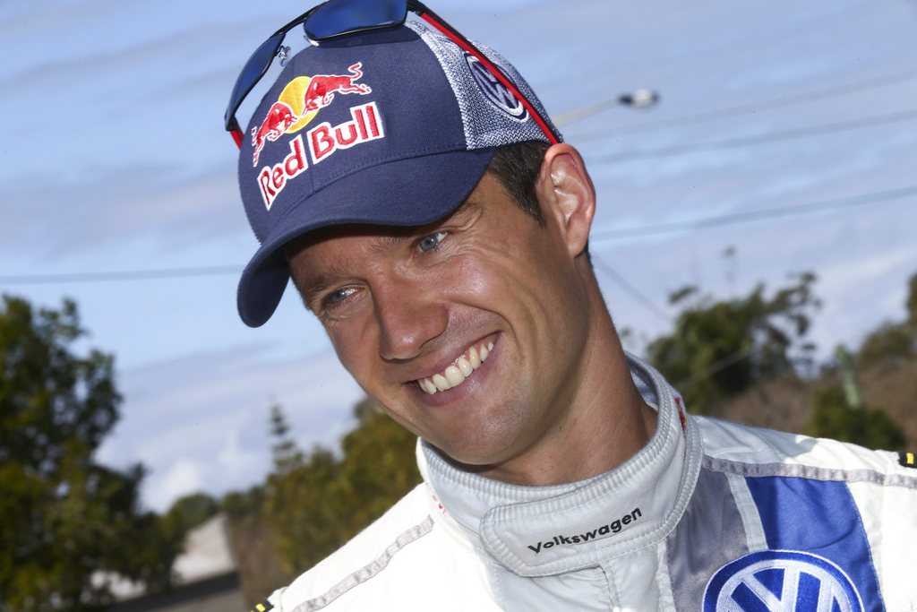 Le Français Sébastien Ogier, ici après une étape australienne du WRC, en septembre 2013.