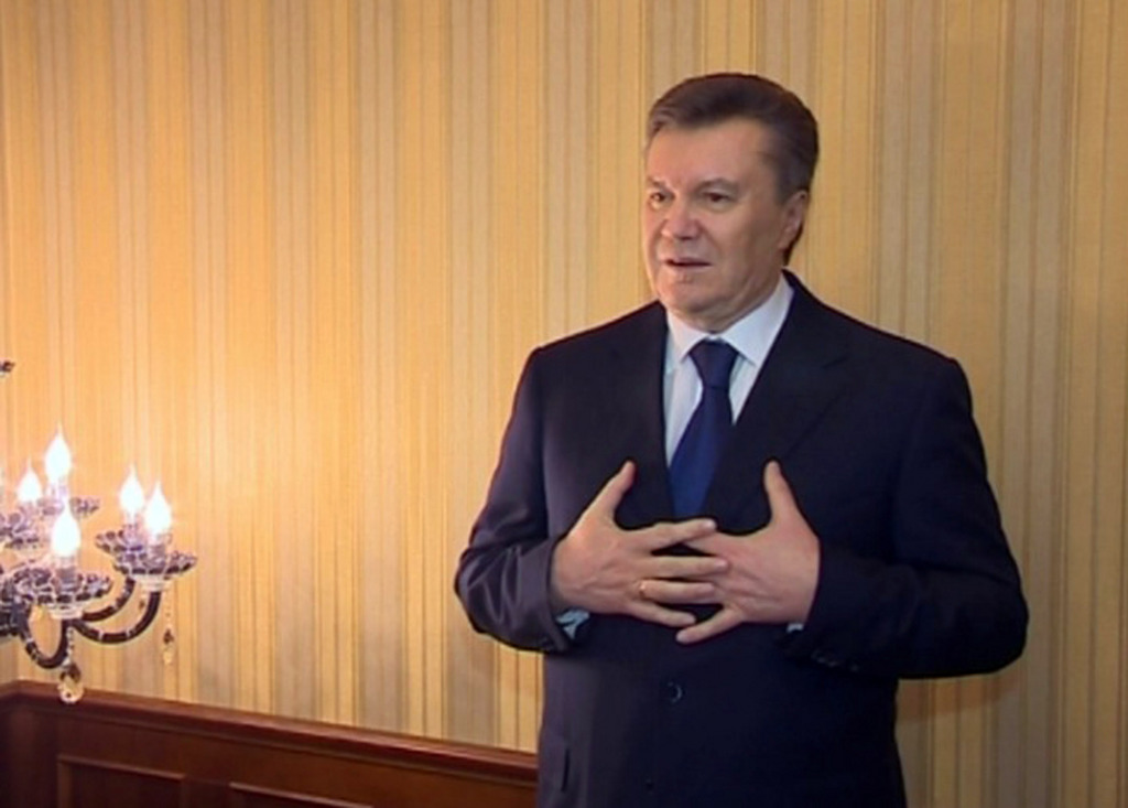Evincé samedi soir, l'ancien président ukrainien Viktor Ianoukovitch est introuvable depuis. 