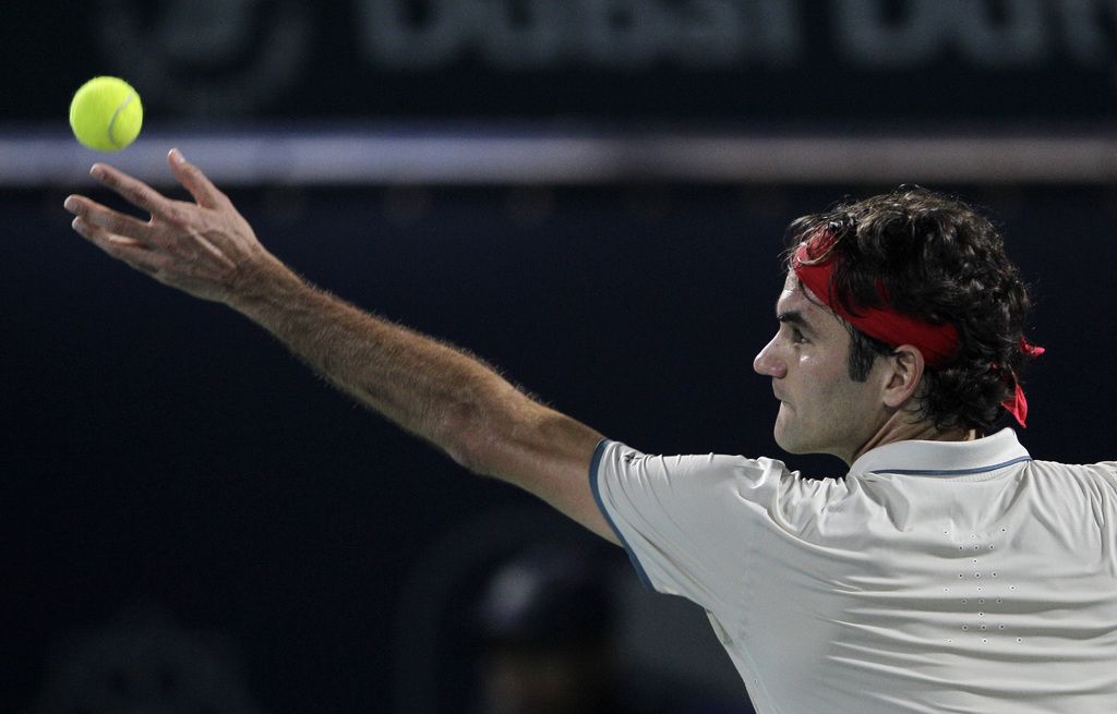 Roger Federer à Dubaï