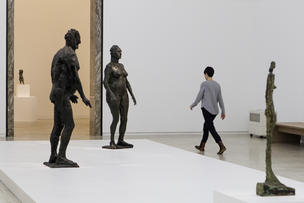 Des oeuvres, de Marino Marini,de Germaine Richier et de Alberto Giacometti sont exposées jusqu'au 27 avril au Musee cantonal des Beaux-Arts à Lausanne.