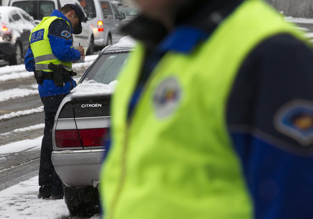 La police a décidé de ne plus mettre d'amendes d'ordre. Et ce, pour une durée illimitée.