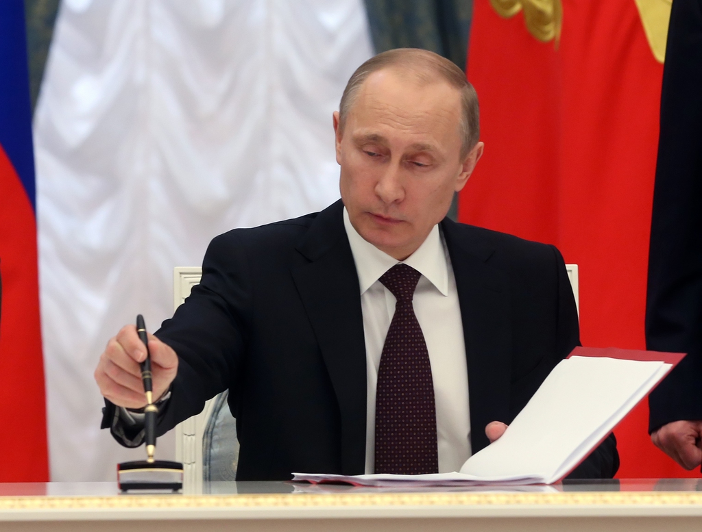 Vladimir Poutine a appelé Barack Obama dans la soirée. La Russie veut sortir de la crise ukrainienne.