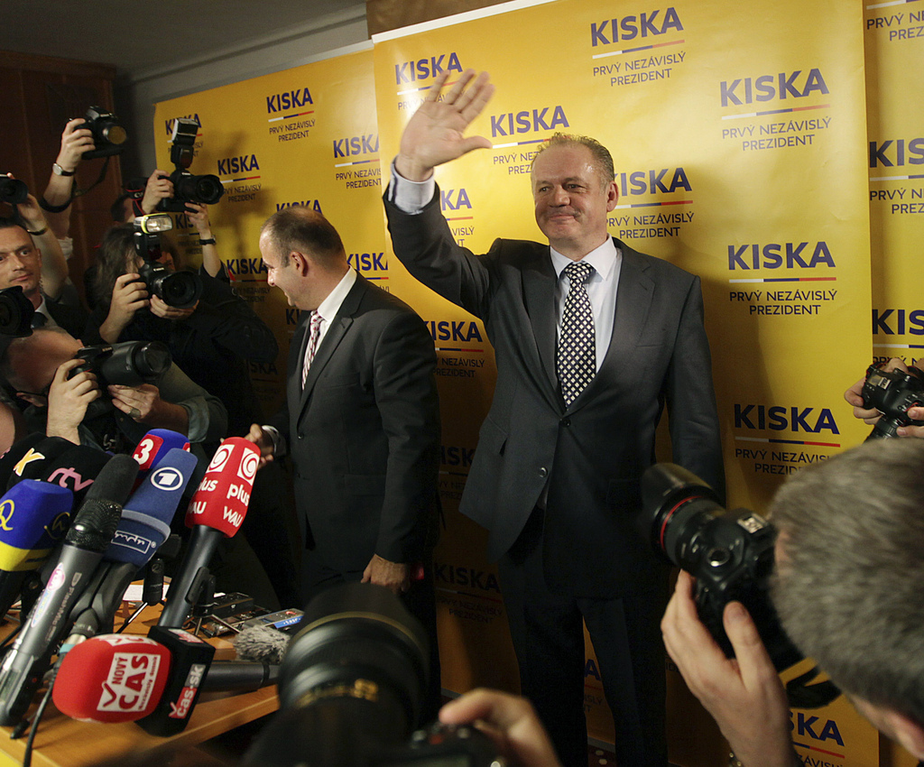 L'élection Andrej Kiska empêche le parti du premier ministre Robert Fico d'avoir une emprise totale sur le pays.