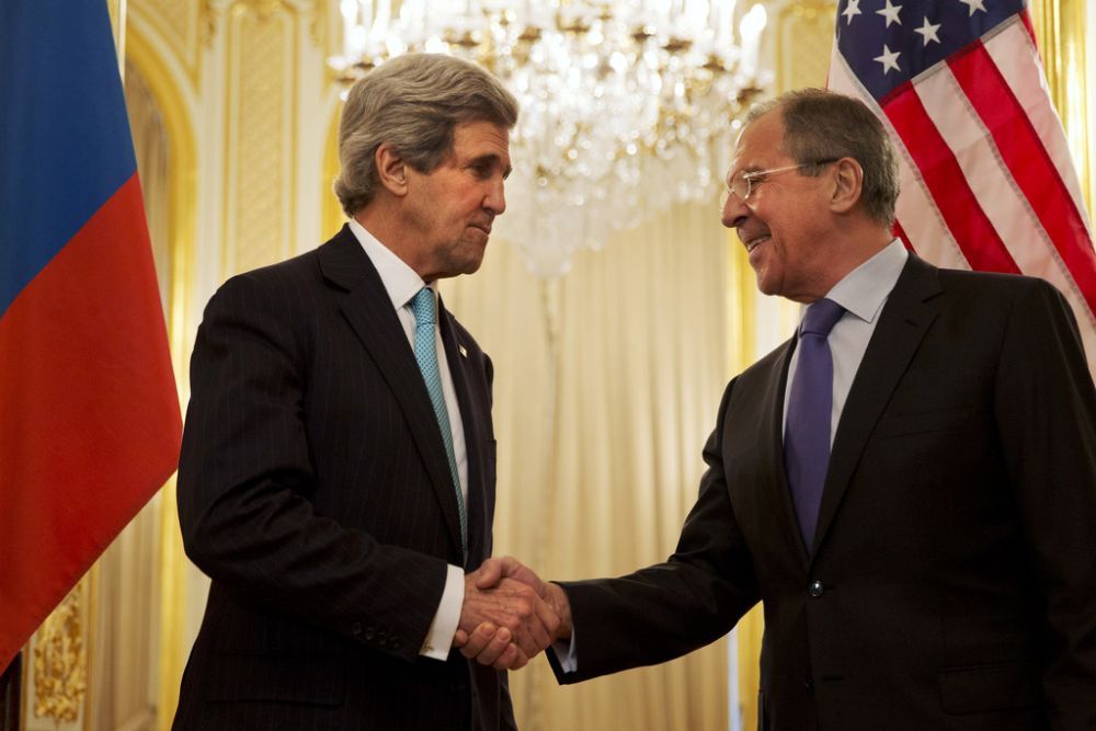 John Kerry et Sergueï Lavrov ont affirmé vouloir trouver une issue diplomatique à la crise ukrainienne. 