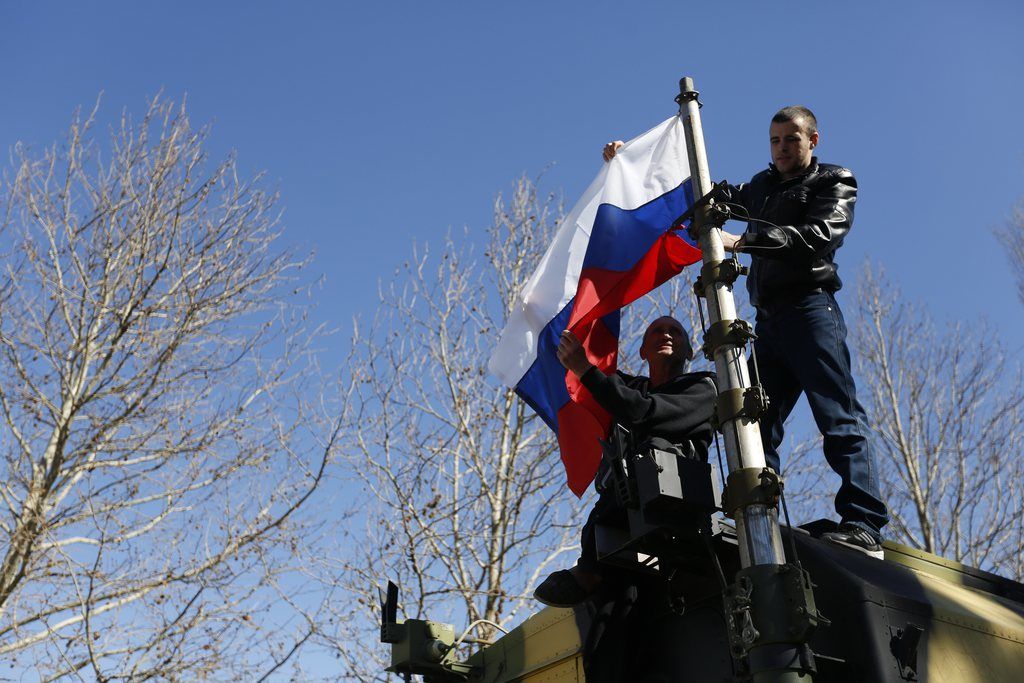 Les Russes ont pris le contrôle militaire de la Crimée en trois semaines. 