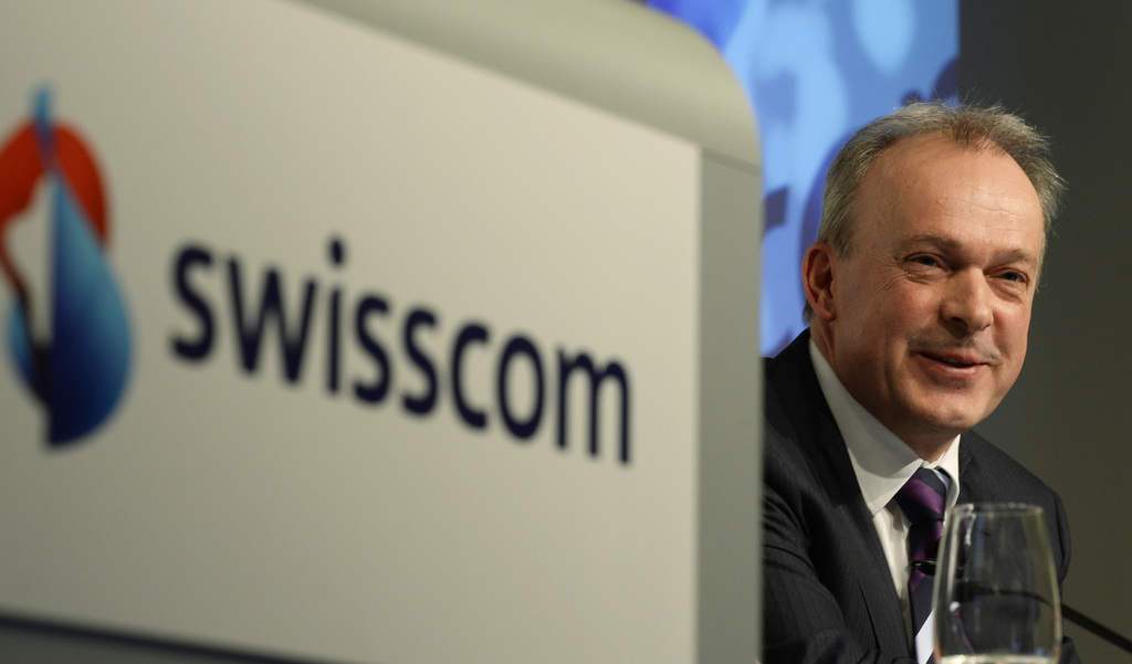 Urs Schaeppi, président directeur général de Swisscom. 