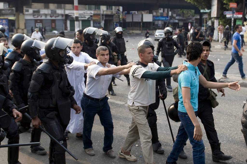 Les 36 étudiants condamnés avaient participé à une violente manifestation en faveur de Mohamed Morsi.