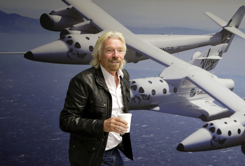 Richard Branson sera l'un des premiers passagers à s'envoler pour l'espace. Plus de 600 billets ont déjà été réservés.