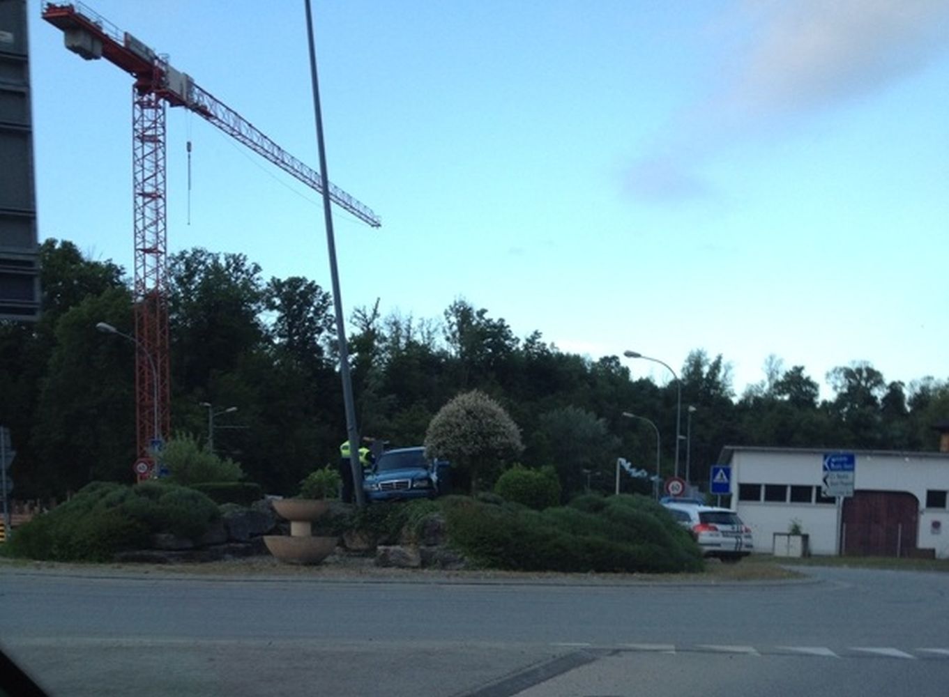 Ce vendredi matin, un témoin lecteur nous a fait parvenir ce cliché pour le moins insolite.