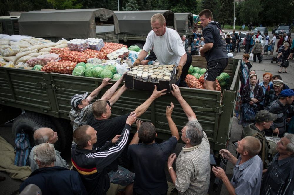 L'aide humanitaire est particulièrement attendue dans la région de Donetsk où les combats font rage.