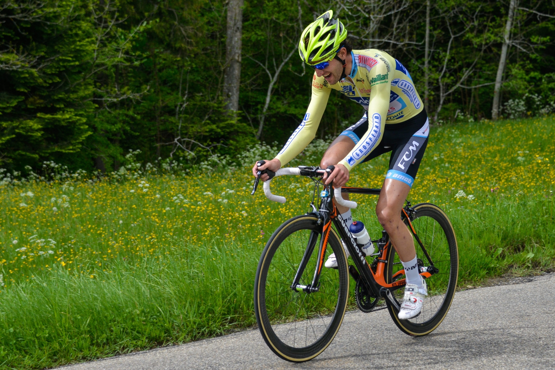 Bryan Falaschi, ici lors du Tour de Franche-Comté 2014.